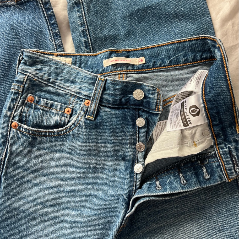 Levi’s Ribcage Straight Jean - Picture 3 of 4
